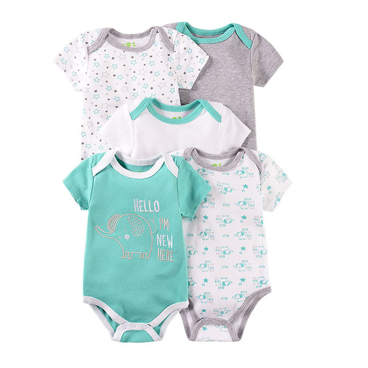 228baby:Wholesale short sleeve bodysuit baby boy baby clothes romper