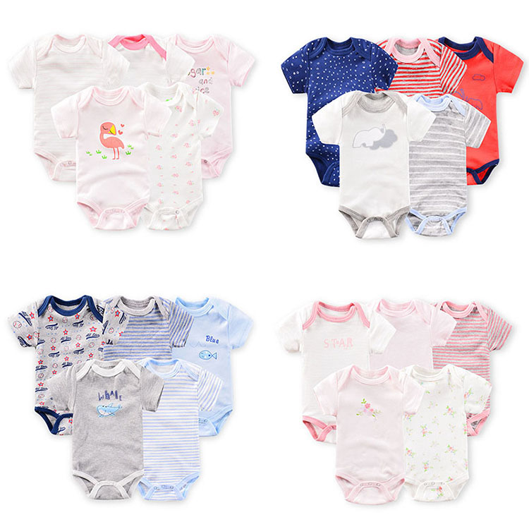 250baby:Wholesale white short sleeve 100% cotton baby girl boy bodysuit